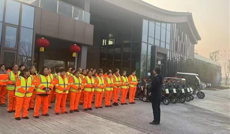 聚焦一线 | 喜迎新年“开门红”，，，，MG不朽情缘公司顺遂入场环城生态区新签治理条约项目